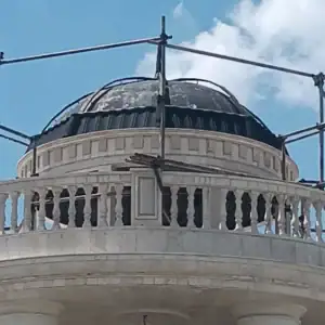 عکس سقف شیروانی ویلایی در مهاباد