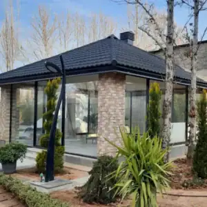 عکس سقف شیروانی ویلایی در شیراز
