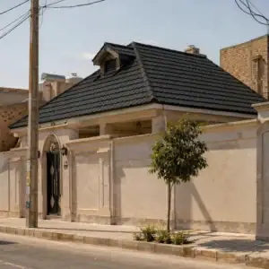 اجرای سقف شیروانی در کاشان